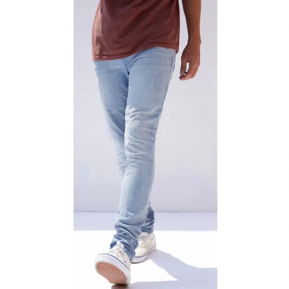 Pacsun NWT Stacked Skinny Jeans in Antique Light Wash Size 30 x 30 - Picture 2 of 11